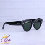 عدسی عینک آفتابی زنانه ری بن فریم ویفرر شیشه سبز RB 2192-F/1