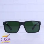 عینک آفتابی مردانه ری بن فریم مشکی شیشه سبز RB 3313/1