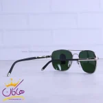 دسته عینک آفتابی ری بن مردانه فریم فلزی نقره ای RB 3529/1