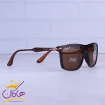 عدسی عینک آفتابی مردانه ری بن قهوه ای پلاریزه RB 3668/1