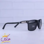 عدسی عینک آفتابی مردانه ری بن فریم مشکی پلاریزه RB 4347/1