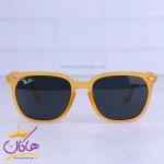 عینک آفتابی زنانه ری بن فریم مربع نارنجی RB 4362/3