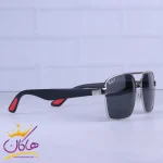عدسی عینک آفتابی ری بن فراری مردانه فریم نقره ای RB 43889/1