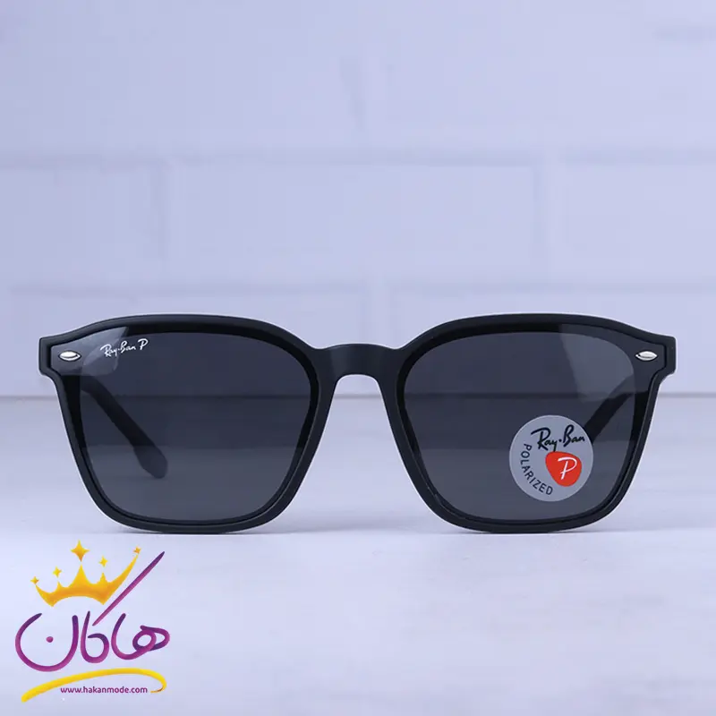 عینک آفتابی زنانه ری بن فریم مربع پلاریزه RB 4401/1 عینک آفتابی زنانه ری بن فریم مربع پلاریزه RB 4401/1