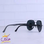 دسته عینک آفتابی ری بن مردانه فلزی مشکی خلبانی RB 5118/1
