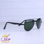 عدسی عینک آفتابی ری بن مردانه مشکی شیشه سبز RB 5289/3
