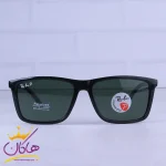 عینک آفتابی مردانه ری بن پلاریزه شیشه سبز RB 8012/2