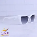 عدسی عینک آفتابی زنانه سنت لورنت فریم پروانه ای سفید SL 657/5
