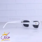 دسته عینک آفتابی زنانه سنت لورنت فریم مستطیل سفید SLM 130/1