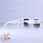 دسته عینک آفتابی ورساچه زنانه فریم مربع سفید Z 91238/2