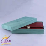کیف دستی چرم آترینا 309 درون جعبه