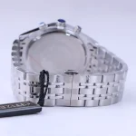 بند ساعت مچی سیتیزن مردانه فلزی نقره ای صفحه مشکی G 2363/27