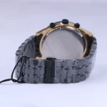 بند ساعت مچی سیتیزن مردانه فلزی صفحه مشکی قاب طلایی G 2363/28