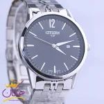 نمای نزدیک ساعت مچی سیتیزن مردانه فلزی صفحه مشکی G31621/6