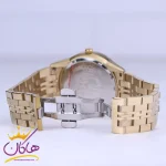 قفل ساعت مچی سیتیزن مردانه فلزی طلایی صفحه سبز G31621/8