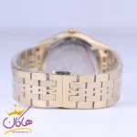بند ساعت مچی سیتیزن مردانه فلزی طلایی صفحه مشکی G31621/9
