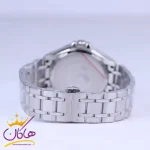 بند ساعت مچی سیتیزن مردانه فلزی نقره ای صفحه سرمه ای G31624/4
