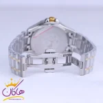قفل ساعت مچی سیتیزن مردانه فلزی نقره ای طلایی صفحه سبز G31624/6