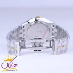 قفل ساعت مچی سیتیزن مردانه فلزی نقره ای طلایی صفحه سبز G31626/2