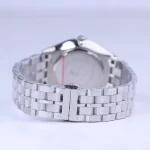 بند ساعت مچی سیتیزن مردانه فلزی نقره ای صفحه مشکی G31626/3