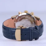 نمای بسته ساعت مچی سیتیزن مردانه بند چرم سرمه ای کرنوگراف G 9235/8