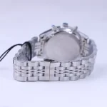 بند ساعت مچی سیتیزن زنانه فلزی نقره ای صفحه مشکی L 2363/10