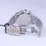 قفل ساعت مچی زنانه سیتیزن فلزی نقره ای طلایی صفحه مشکی L 2363/26