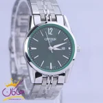 صفحه ساعت مچی سیتیزن زنانه فلزی صفحه سبز L31621/4