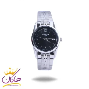 ساعت مچی سیتیزن زنانه فلزی صفحه مشکی L31621/6