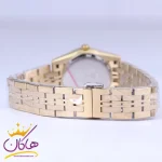 بند ساعت مچی سیتیزن زنانه فلزی طلایی صفحه سبز L31621/8