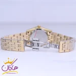 قفل ساعت مچی سیتیزن زنانه فلزی طلایی صفحه مشکی L31621/9