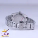 بند ساعت مچی سیتیزن زنانه فلزی نقره ای صفحه تیفانی L31624/1