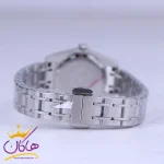 بند ساعت مچی سیتیزن زنانه فلزی نقره ای صفحه سبز L31624/3