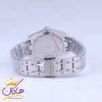 بند ساعت مچی سیتیزن زنانه فلزی نقره ای صفحه سرمه ای L31624/4