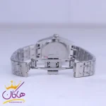 قفل ساعت مچی سیتیزن زنانه فلزی نقره ای صفحه مشکی L31624/5