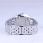 بند ساعت مچی سیتیزن زنانه فلزی نقره ای صفحه سبز L31626/4