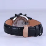 نمای بسته ساعت مچی سیتیزن زنانه بند چرم مشکی کرنوگراف L9235/2