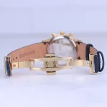 قفل ساعت مچی سیتیزن زنانه بند چرم سرمه ای کرنوگراف L 9235/8