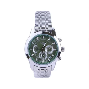 ساعت مچی زنانه سیتیزن فلزی نقره ای صفحه سبز L 9766/19