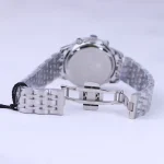 قفل ساعت مچی زنانه سیتیزن فلزی نقره ای صفحه سبز L 9766/19