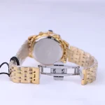 قفل ساعت مچی زنانه سیتیزن فلزی طلایی صفحه مشکی L 9766/20