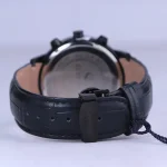 نمای بسته ساعت مچی عقربه ای مردانه الگانس تمام مشکی G 1247/1