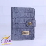 کیف جاکارتی چرم پوست ماری فراگامو کد 50 طوسی