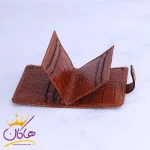 کیف جاکارتی چرم پوست ماری فراگامو کد 50 نمای باز
