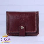 کیف جاکارتی چرم مردانه پولو کد 16 زرشکی