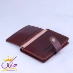 کیف جاکارتی چرم مردانه پولو کد 16 نمای باز