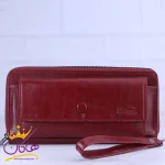 کیف دستی چرم پارما 025 زرشکی
