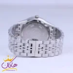 بند ساعت مچی سیکو مردانه فلزی نقره ای صفحه تیفانی G31622/1