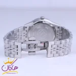 قفل ساعت مچی سیکو مردانه فلزی نقره ای صفحه تیفانی G31622/1