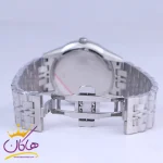 قفل ساعت مچی سیکو مردانه فلزی نقره ای صفحه آبی G31622/2